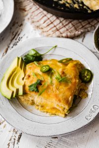 Chicken Enchilada Lasagna