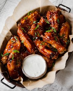 Honey Sriracha WIngs