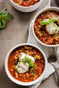 lasagna soup