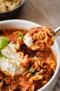 lasagna soup