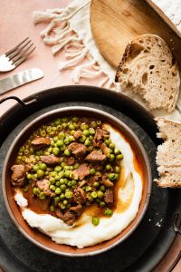 Lamb with Peas